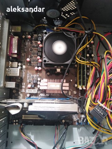 Дъно asus am2. Със проц.9650 , снимка 2 - Дънни платки - 40223509