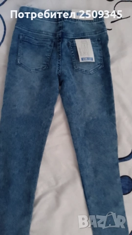 Дънкови панталонки Нови!128см