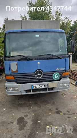 Мерцедес Атего 1217 бордови на ресори. , снимка 3 - Камиони - 53531308