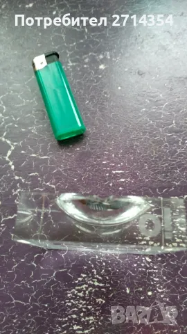 Кристален пепелник 