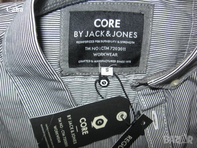 Риза JACK&JONES  мъжка,С, снимка 1 - Ризи - 40835237