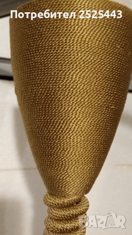 Абажур (лампион) Е27 - с 2 Нови LED крушки 10W - 4000K, снимка 9 - Лампи за таван - 43824157