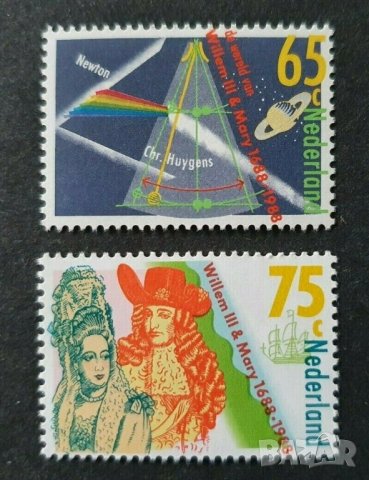 Нидерландия 1988 Наука, Астрономия (**) чиста серия, снимка 1 - Филателия - 43617728