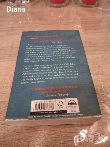 KATE ATKINSON TRANSCRIPTION english book historical fiction , снимка 3 - Художествена литература - 53574458