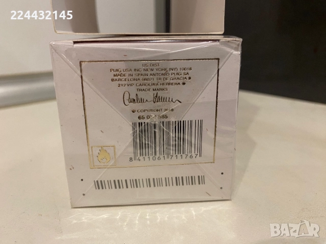 Carolina Herrera 212 Vip  80 ml EDP replica , снимка 4 - Дамски парфюми - 34959958