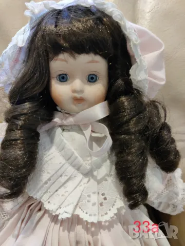 Порцеланова кукла с цял бюст, снимка 4 - Колекции - 49416017