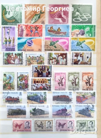 Пощенски марки/Того/ 165 бр.  К.3