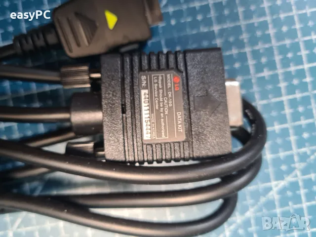 Оригинален дата кабел LG DATA KIT DK-15G ORIGINAL CABLE ADAPTER RS232 9PIN, снимка 2 - USB кабели - 48919903