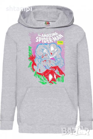 Детски Суитчър/Суитшърт The Amazing Spiderman,Игра,Подарък,Изненада,Забавление,Рожден Ден, снимка 2 - Детски анцузи и суичери - 38326182