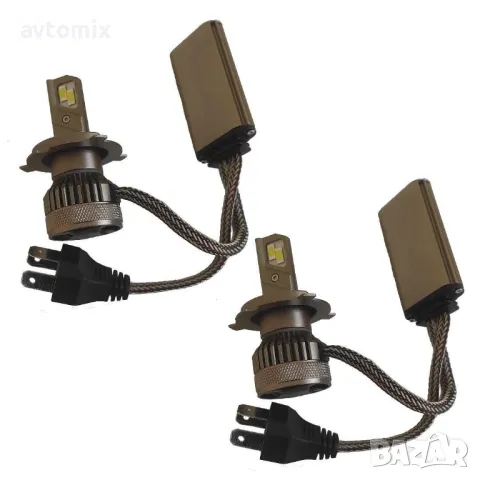 Nakamoto H4 Диодна LED система CANBUS - 12-24V, 60W, снимка 2 - Аксесоари и консумативи - 49706577