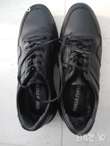 Кожени обувки Карло Фонте, снимка 4 - Официални обувки - 48548303