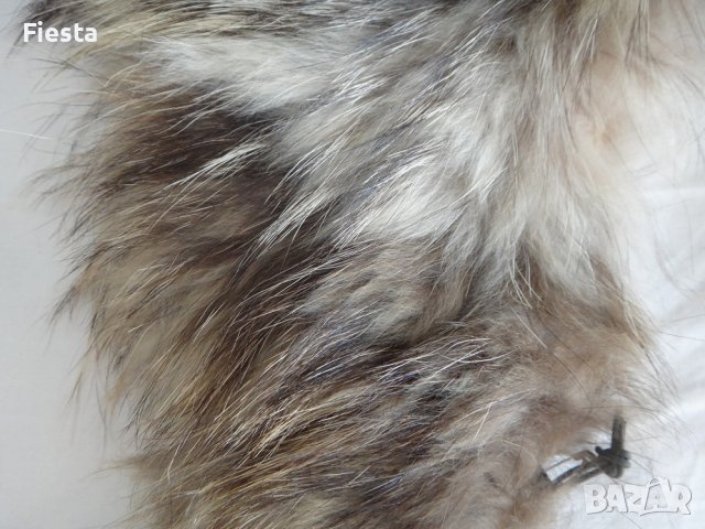 Нова италианска широка яка от лисица естествен косъм, снимка 2 - Шалове - 39151487
