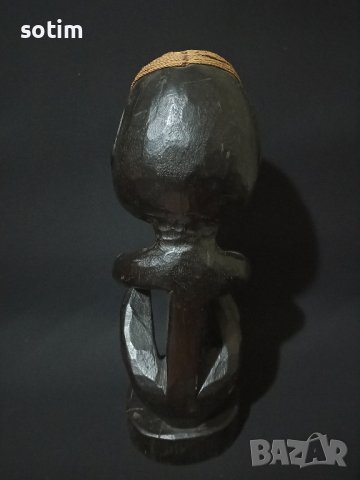 Дървена статуетка , снимка 4 - Статуетки - 43454665