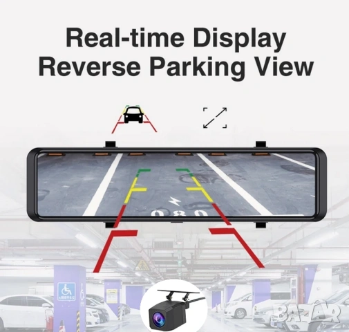 12-инчово смарт огледало с Android 14.0, 4G/LTE и WiFi свързаност, снимка 8 - Аксесоари и консумативи - 52430326