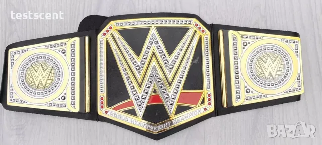 Шампионски пояс WWE World Heavyweight Championship световната титла в кеча Mattel детски belt колан, снимка 2 - Други - 48495444