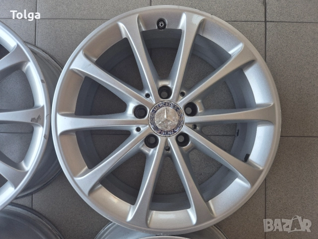 Алуминиеви джанти за Mercedes 17 5x112, снимка 4 - Гуми и джанти - 51583414