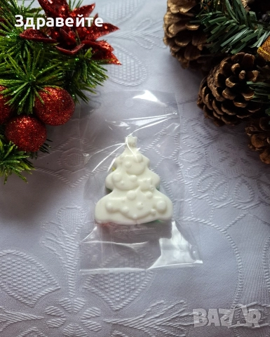Бюджетни глицеринови сапунчета за Коледните празници, снимка 9 - Коледни подаръци - 52730197