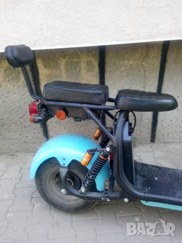 Промоция!!! Двуместен Електрически скутер ЧОПЪР City Harley 2000 Вата, снимка 11 - Мотоциклети и мототехника - 26617204