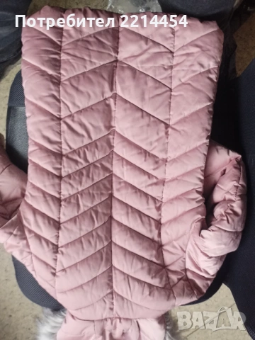 Момичешко детско, зимно яке 116 номер, снимка 4 - Детски якета и елеци - 53073383