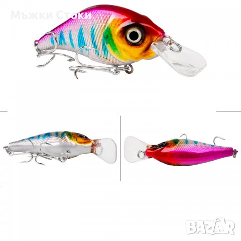 Плаващи Воблери / Воблер модели от №116 до №125, изкуствена примамка, фалшива стръв, снимка 3 - Такъми - 39234917