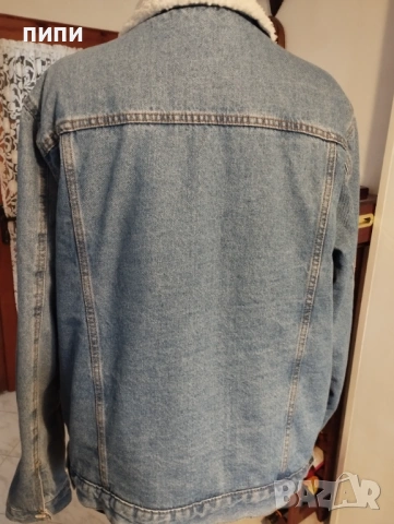 ДАМСКО яке деним с топла подплата, снимка 2 - Якета - 53473066
