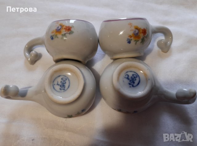 Чаши за ракия от 1960 година, снимка 3 - Антикварни и старинни предмети - 36905390