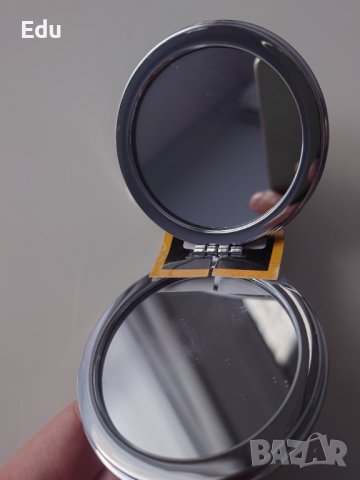 Джобно дървено козметично огледало от Словения, снимка 3 - Антикварни и старинни предмети - 43231910