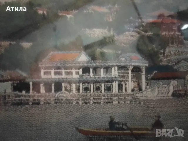 гоблен японски 60/30 см, снимка 4 - Гоблени - 47930222