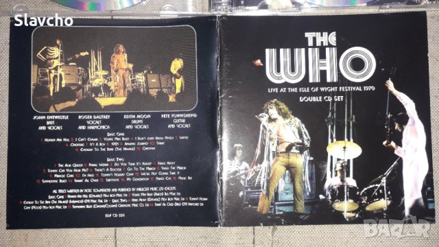 Компакт диск двоен на група - the WHO/Live From Isle Of Wight/ 1970, снимка 7 - CD дискове - 40369790