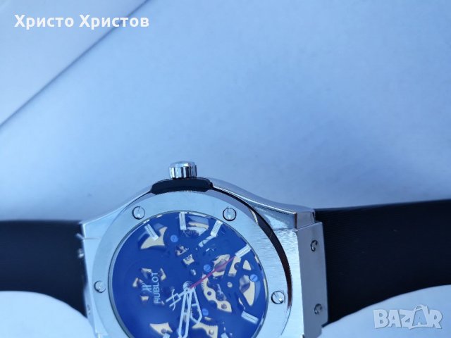 Мъжки луксозен часовник Hublot Big Bang Geneve Vendome Skeleton , снимка 8 - Мъжки - 32515697