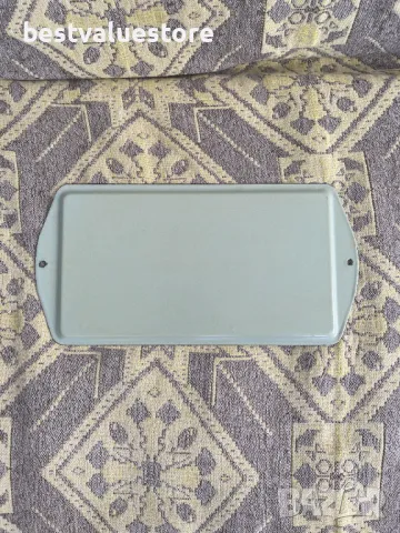 Метална Табла Зелена С Цветя, снимка 2 - Прибори за хранене, готвене и сервиране - 50138369