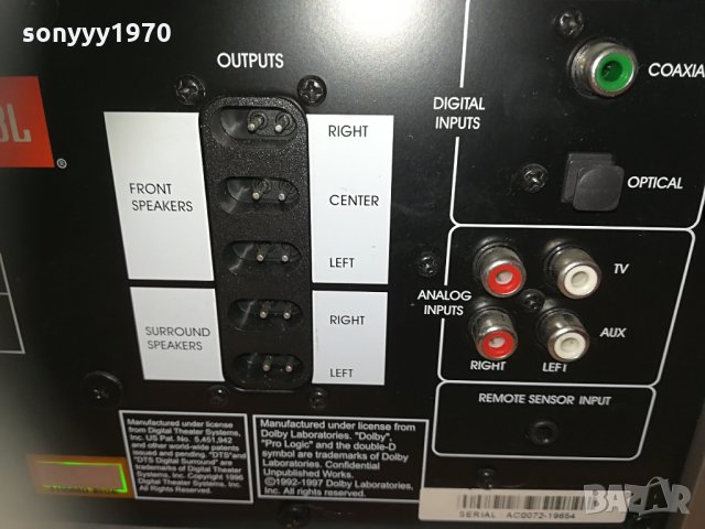 jbl powered subwoofer-400w внос germany 1404211842, снимка 13 - Тонколони - 32549667