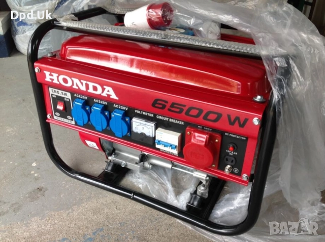 генератор за ток HONDA 6.5 kw нов, снимка 5 - Генератори - 51453072
