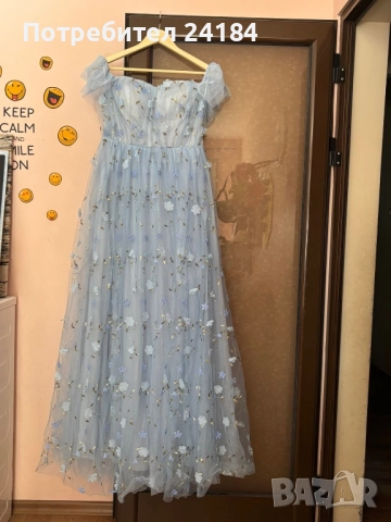 Две Официални, дълги рокли, р-р М, снимка 4 - Рокли - 52049206