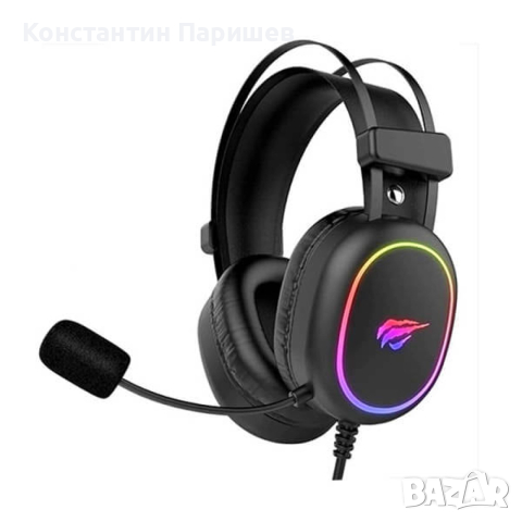 Геймърски слушалки Havit GAMENOTE H2016D RGB USB+3.5mm