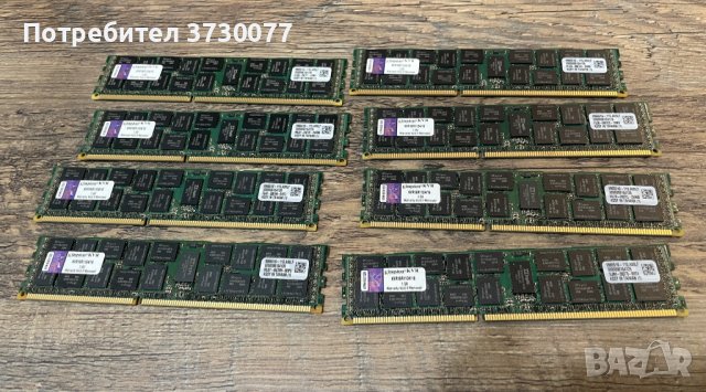 128GB Kingston DDR3 ram KVR16R11D4/16 8x16 GB, снимка 1 - RAM памет - 43032416