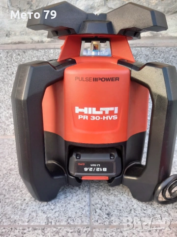 Ротационен лазерен нивелир Hilti PR 30-HVS A12 , снимка 3 - Други инструменти - 53065656