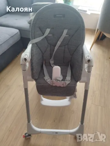 Столче за хранене Prima Pappa Zero Follow Me WonderGrey, Сив