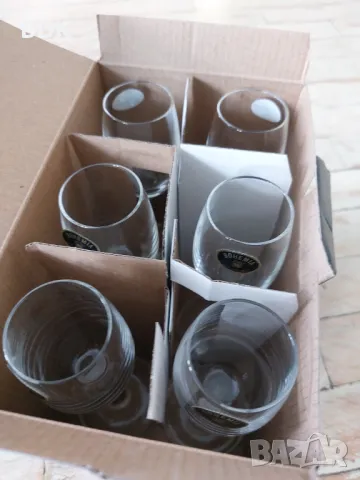 Кристални чаши Бохемия,Чехия, снимка 3 - Сервизи - 49068095