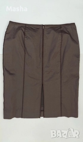 Marc Cain кафява пола L, снимка 3 - Поли - 52707339