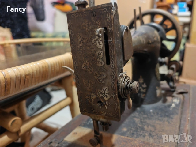 Стара шевна машина Singer , снимка 8 - Антикварни и старинни предмети - 53120113