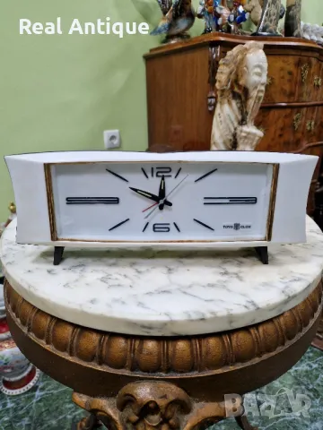 Рядък антикварен колекционерски японски часовник будилник Toyo Clock , снимка 2 - Антикварни и старинни предмети - 49704962