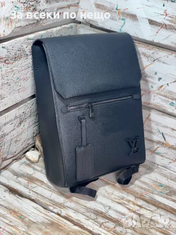 Мъжка черна чанта Louis Vuitton - Налични различни цветове Код D1483, снимка 2 - Чанти - 48275609