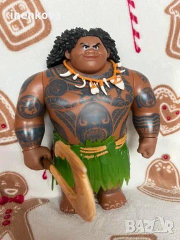 Кукла Мауи 27 см. от Смелата Ваяна (Моана) Хасбро, снимка 13 - Кукли - 43179897