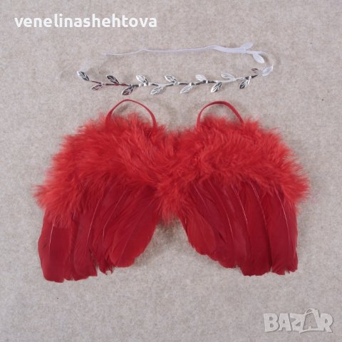 Ангелски крила за фотосесия на бебе дете, снимка 3 - Други - 43732576