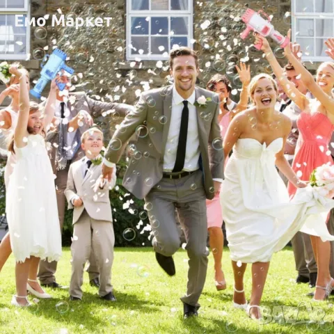 Машина за сапунени мехурчета, базука. Цвят: Розов, син, снимка 10 - Други - 49044661