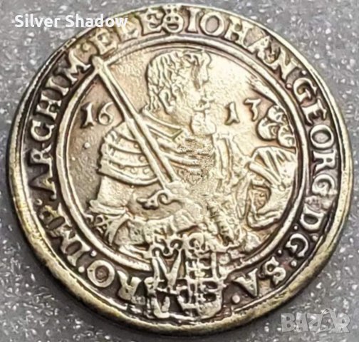Монета Саксония 1 Талер 1613 г - Реплика