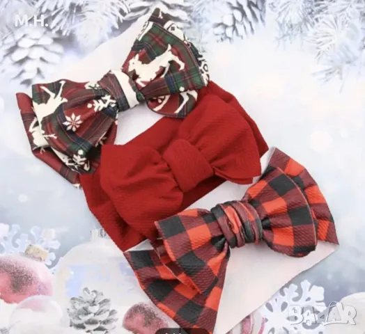 Широки бебешки ленти за глава