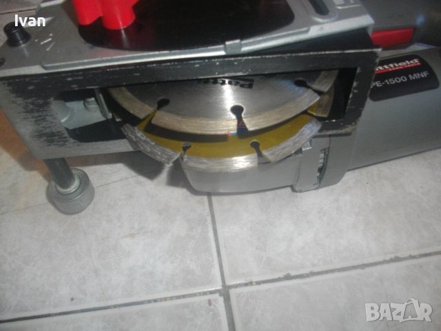 1500 Вата-Немска Каналокопка Фреза Прокопаване Канали-ф125мм-Копае 30мм-Почти Нова-PATTFIELD-Germany, снимка 7 - Други инструменти - 43466510