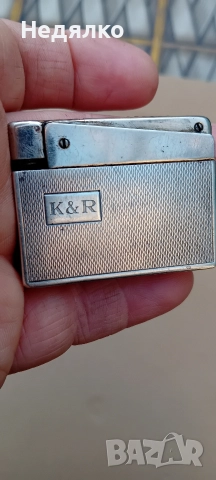 Стара сребърна немска запалка,935